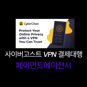 사이버 고스트 VPN 결제대행